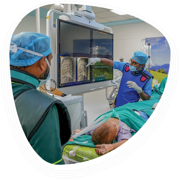 Graphic Era Hospital for CTVS